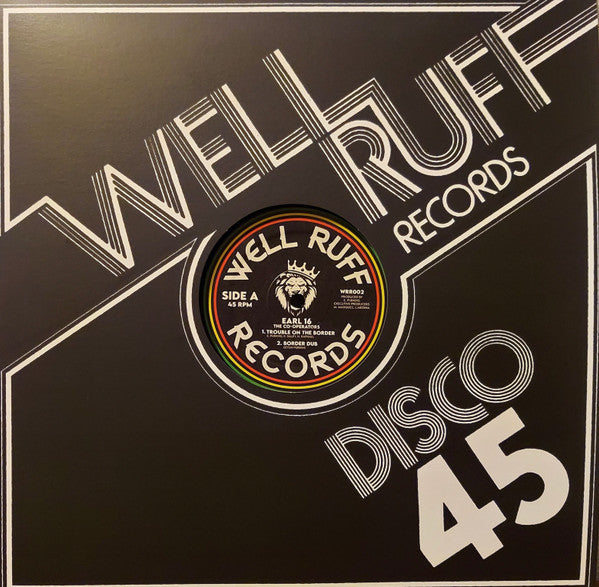 Earl Sixteen, Yehoud I, Imanouel, The Co-operators (5) : Trouble On The Border / Sooner Or Later (12", Single, Bla)