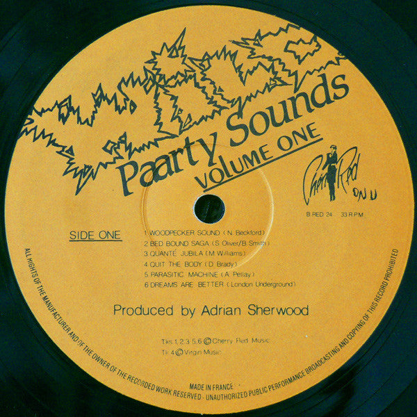 Various : Wild Paarty Sounds Volume One (LP, Comp)