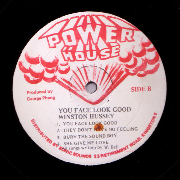 Winston Hussey : Yuh Face Look Good (LP, Album)