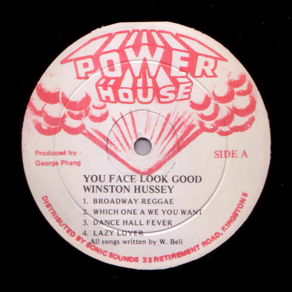 Winston Hussey : Yuh Face Look Good (LP, Album)