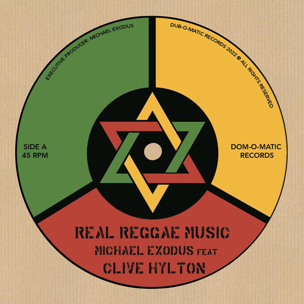 Michael Exodus Feat. Clive Hylton : Real Reggae Music (7")