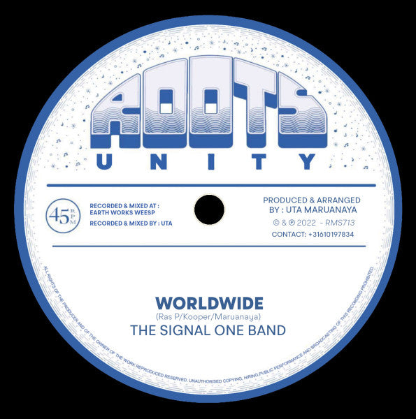 The Signal One Band / Roots Unity : Worldwide (7")