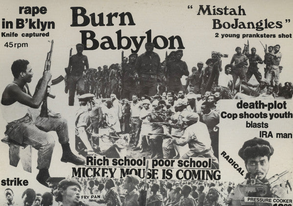 Mr. Bojangles : Burn Babylon (12")