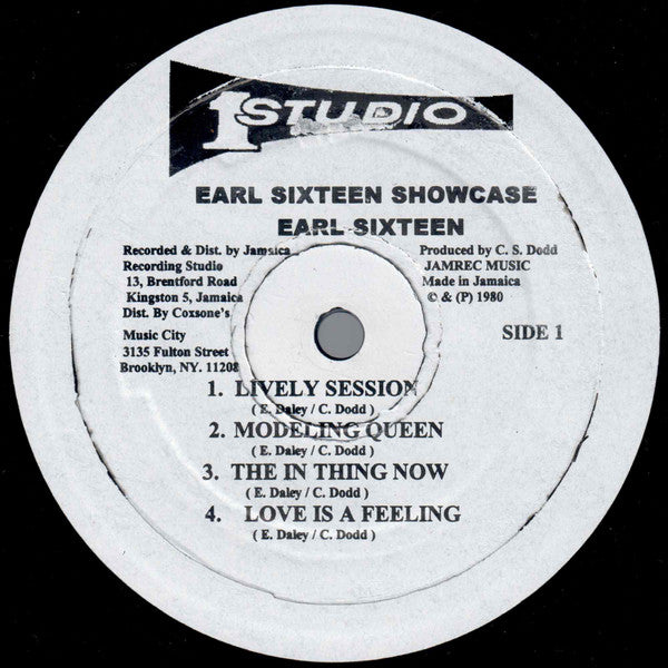Earl Sixteen : Showcase (LP, RE)