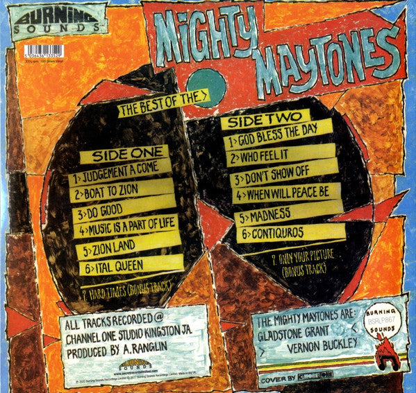 The Maytones : The Best Of The Maytones (LP, Comp, RE)