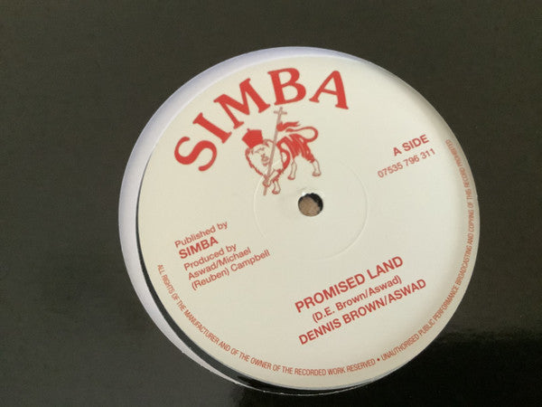 Dennis Brown, Aswad : Promised Land  (12", RE)