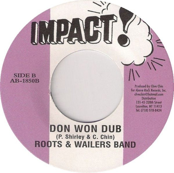 Roots (5) & Wailers Band* : Evil That You Do (7", Single, RE)
