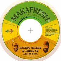 Paketo Wilson & Derajah : Ina De Yaad (7", Ltd, Han)