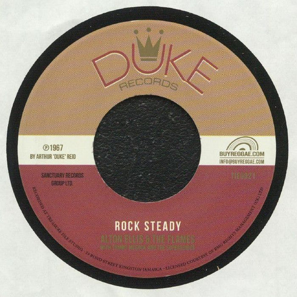 Alton Ellis / Phyllis Dillon : Rock Steady / It's Rocking Time  (7", Single, RE)