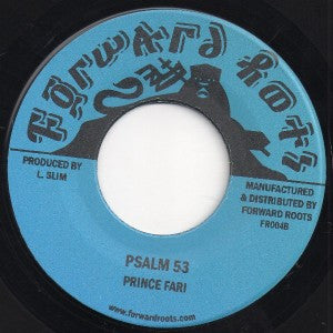 Ronnie Pickett* / Prince Fari* : Live In Unity / Psalm 53 (7", RE)