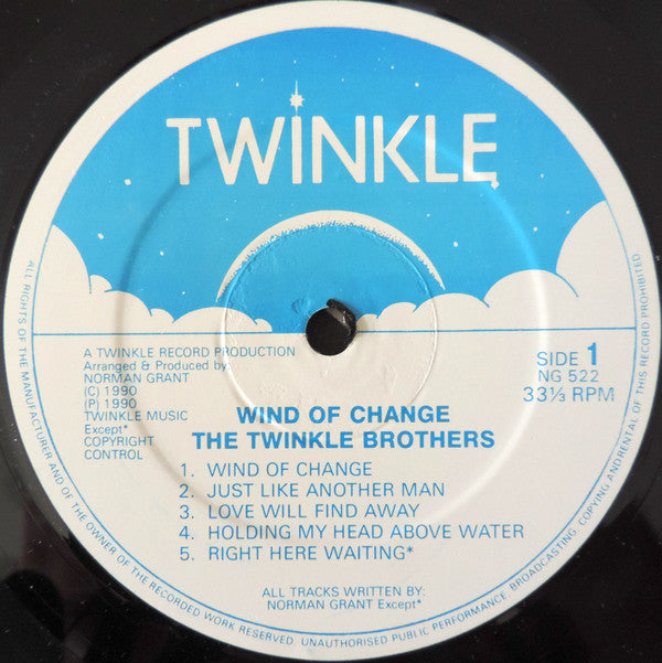 Twinkle Brothers : Wind Of Change (LP, Album)