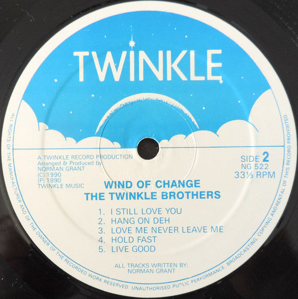 Twinkle Brothers : Wind Of Change (LP, Album)