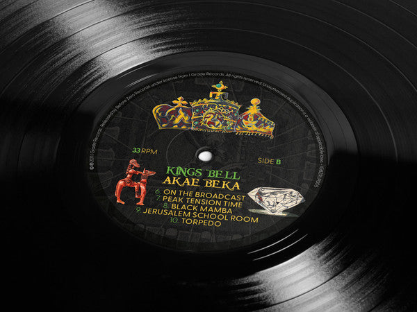 Akae Beka, Andrew "Bassie" Campbell : Kings Bell  (LP, RE)