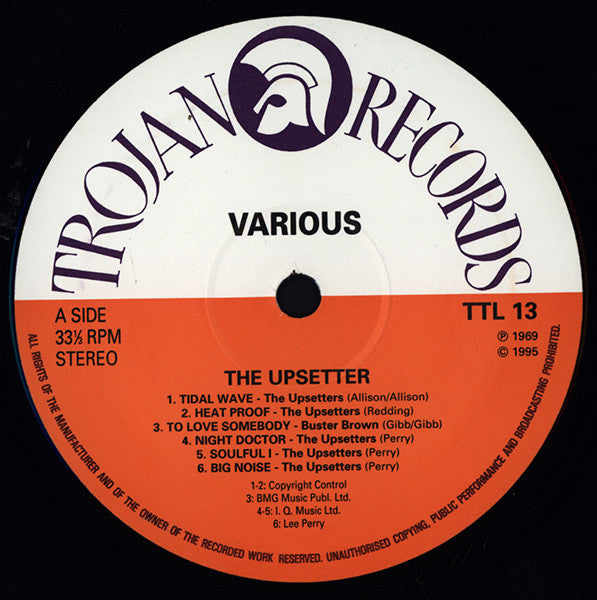 Various : The Upsetter (LP, Album, RE)