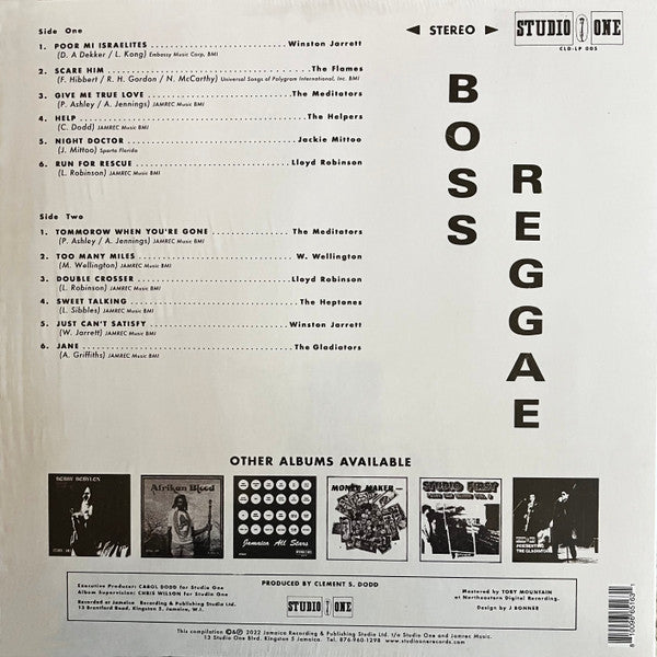 Various : Boss Reggae (LP, Comp, RE)