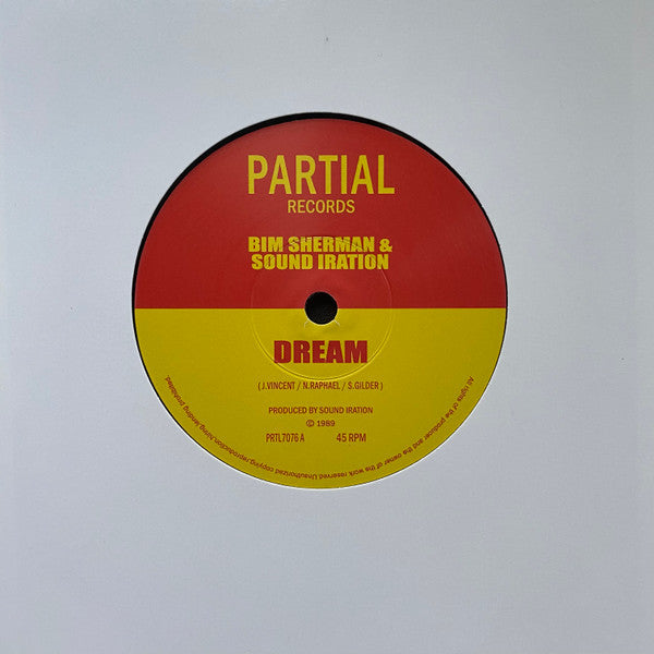 Bim Sherman & Sound Iration : Dream  (7", RE)