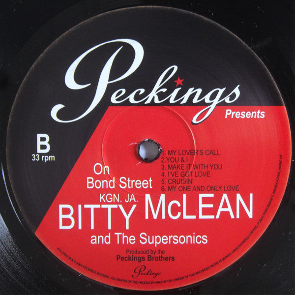 洋楽 Bitty McLean On Bond Street KGN.JA. On Bond Street KGN. JA. | Bitty McLean & The Supersonics