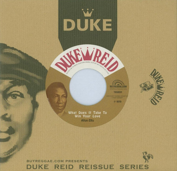 Alton Ellis / Tommy McCook & The Supersonics : What Does It Take To Win Your Love / Reggae Merengue (7", RE)