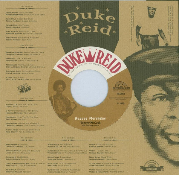 Alton Ellis / Tommy McCook & The Supersonics : What Does It Take To Win Your Love / Reggae Merengue (7", RE)