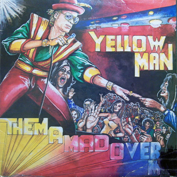 Yellow Man* : Them A Mad Over Me (LP, Album)