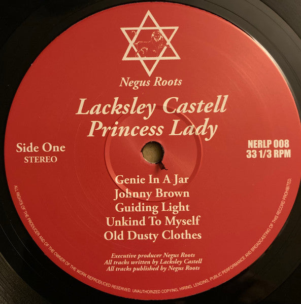 Lacksley Castell : Princess Lady (LP, Album, RP, Red)