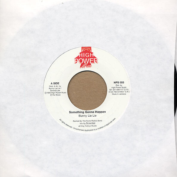 Bunny Lie Lie : Something Gonna Happen (7", RE)