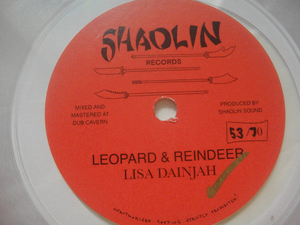 Lisa Dainjah : Leopard & Reindeer (7", Ltd, Num, Pol)