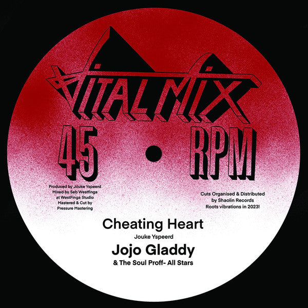 Jojo Gladstone : Cheating Heart (7", Pol)