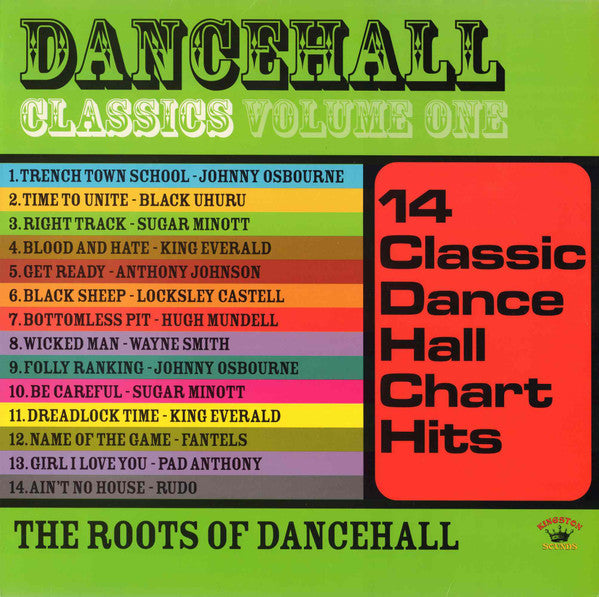 Various : Dancehall Classics Volume 1: The Roots Of Dancehall (LP, Comp)