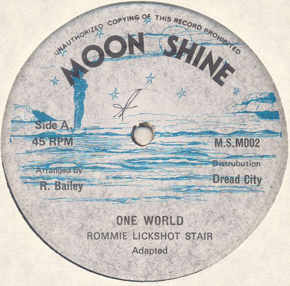 Rommie Lickshot Stair : One World (12")