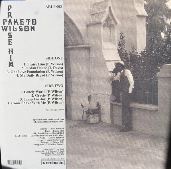 Paketo Wilson : Praise Him (LP, Album, RE)
