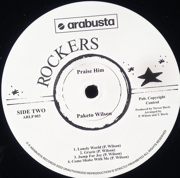 Paketo Wilson : Praise Him (LP, Album, RE)