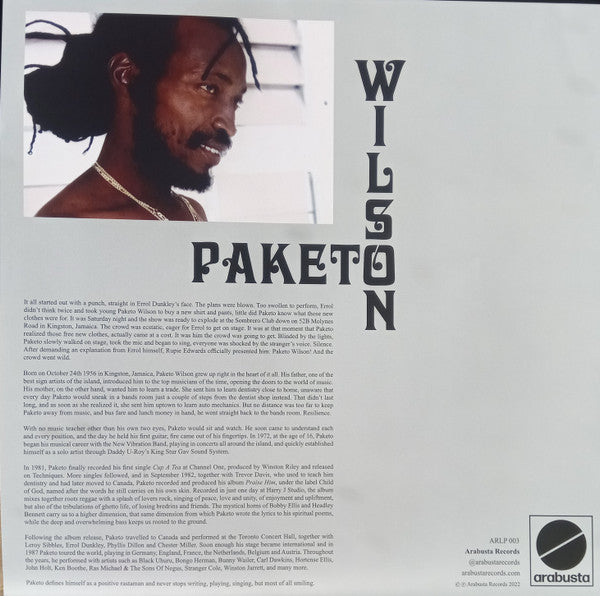 Paketo Wilson : Praise Him (LP, Album, RE)