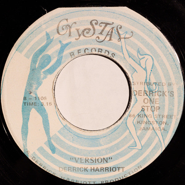 I-Roy, Derrick Harriott : Tougher Than Tough / Tougher Than Tough Version (7")