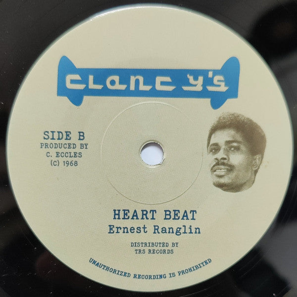 Hemsley Morris / Ernest Ranglin : You Think I'm A Fool / Heart Beat (7")