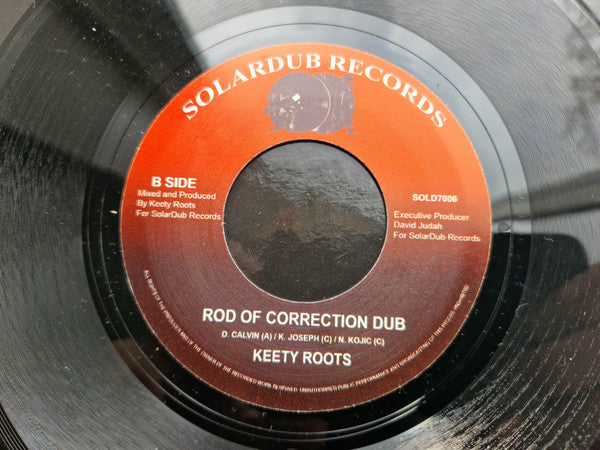 Donovan King Jay : Rod Of Correction (7")
