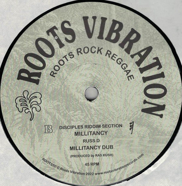 Johnny Clarke / Disciples Riddim Section : Intruder / Militancy (12", RE)