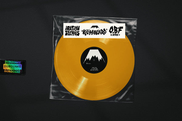 Iration Steppas : Kilimanjaro (O.B.F Remix) (12", Ltd, Gol)
