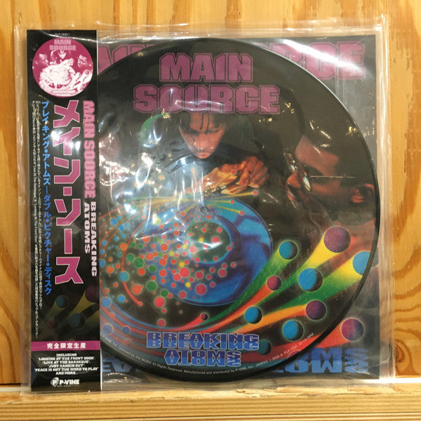 Main Source : Breaking Atoms (2xLP, Album, Ltd, RE, Pic)