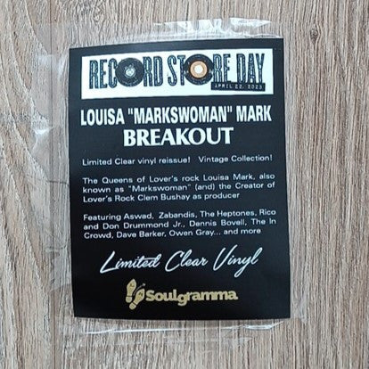 Louisa Mark : Breakout (LP, Album, RSD, Ltd, RE, Cle)