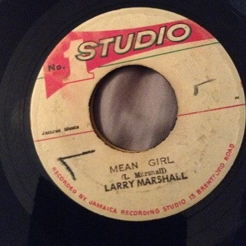 Larry Marshall : Mean Girl (7", Single)