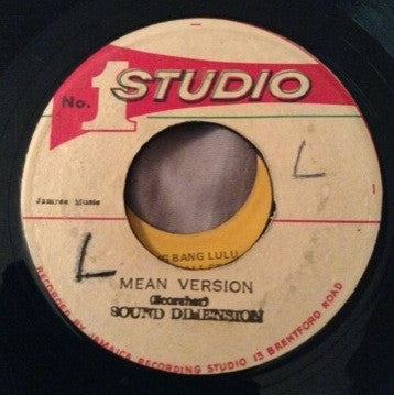 Larry Marshall : Mean Girl (7", Single)