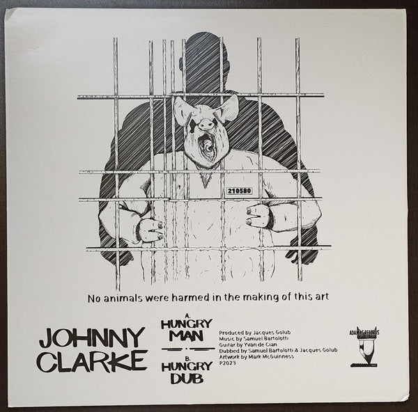 Johnny Clarke : Hungry Man (12", Maxi)