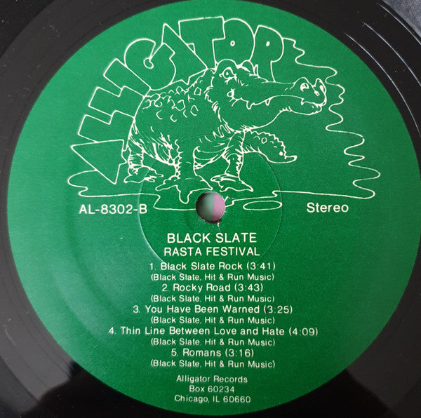 Black Slate : Rasta Festival (LP, Album)