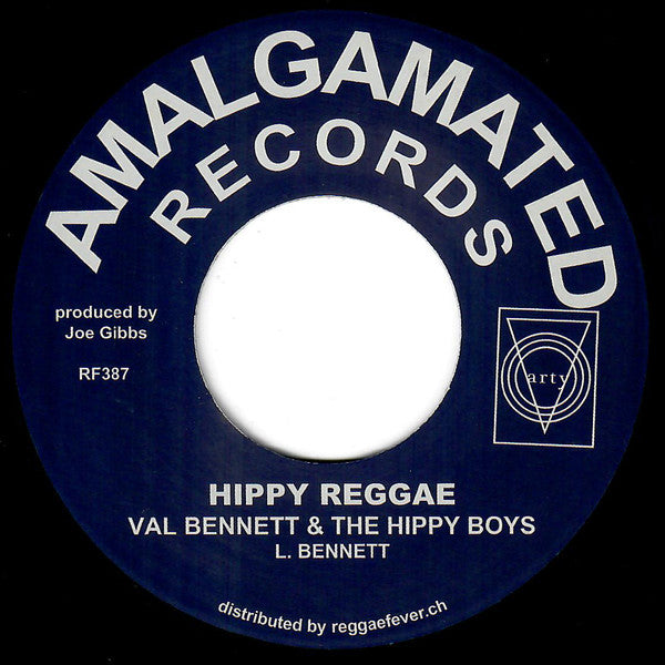 The Reggae Boys / Val Bennett & The Hippy Boys : Me No Born Ya (Early Version) / Hippy Reggae (7", RE)