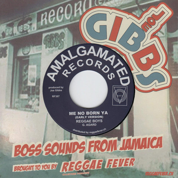 The Reggae Boys / Val Bennett & The Hippy Boys : Me No Born Ya (Early Version) / Hippy Reggae (7", RE)