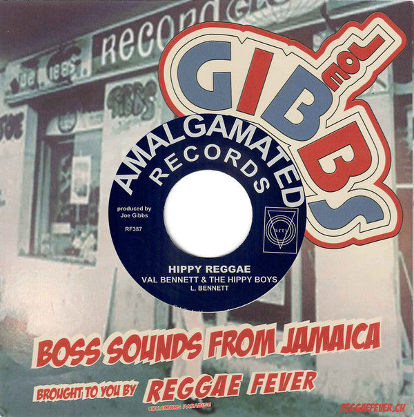 The Reggae Boys / Val Bennett & The Hippy Boys : Me No Born Ya (Early Version) / Hippy Reggae (7", RE)