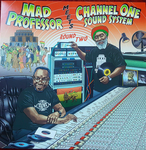 Mad Professor, Channel One Sound System : Mad Professor Meets Channel One Sound System Round Two  (LP, Album, W/Lbl)