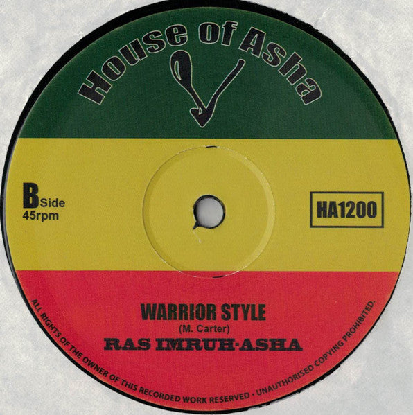 Ras Imruh-Asha* : Marshall (12", Ltd, RE, Pic)