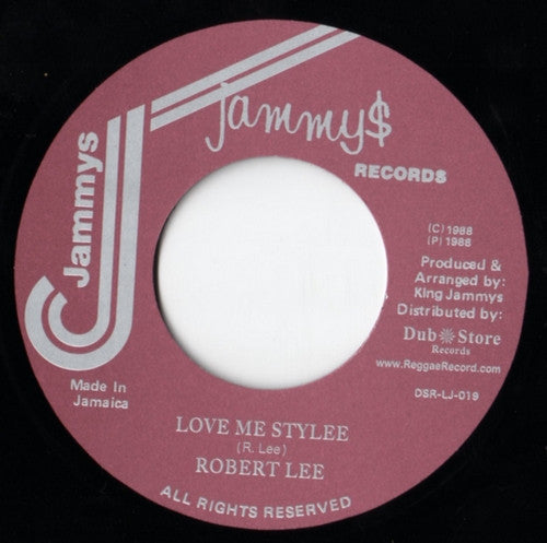 Robert Lee (2) : Love Me Stylee (7", RE)